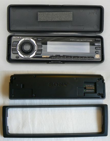 Bedienteil (Display) für SONY Autoradio CDX-4000R